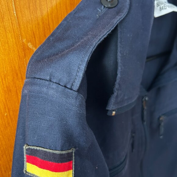 Vintage H. Winnen GmbH 1983 Men’s Military Zip-Up Jacket S/M - Picture 4 of 9